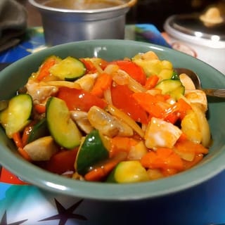Sweet and Sour Sauce Stir Fried