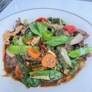 Basil Sauce Stir Fried