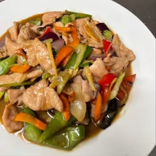 Fresh Ginger Sauce Stir Fried